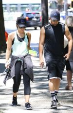 DEMI LOVATO and Wilmer Valderrama Out and About in Vancouver 07/18/2015