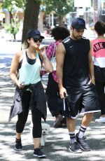 DEMI LOVATO and Wilmer Valderrama Out and About in Vancouver 07/18/2015
