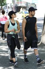 DEMI LOVATO and Wilmer Valderrama Out and About in Vancouver 07/18/2015