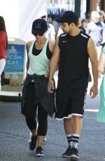 DEMI LOVATO and Wilmer Valderrama Out and About in Vancouver 07/18/2015
