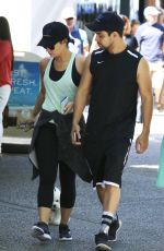 DEMI LOVATO and Wilmer Valderrama Out and About in Vancouver 07/18/2015