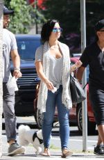 DEMI LOVATO and Wilmer Valderrama Out and About in Vancouver 07/19/2015