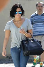 DEMI LOVATO and Wilmer Valderrama Out and About in Vancouver 07/19/2015