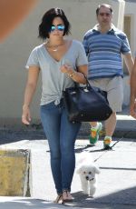 DEMI LOVATO and Wilmer Valderrama Out and About in Vancouver 07/19/2015