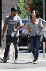 DEMI LOVATO and Wilmer Valderrama Out and About in Vancouver 07/19/2015