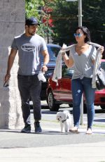 DEMI LOVATO and Wilmer Valderrama Out and About in Vancouver 07/19/2015