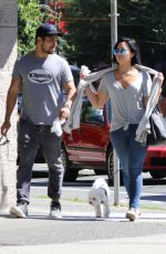 DEMI LOVATO and Wilmer Valderrama Out and About in Vancouver 07/19/2015