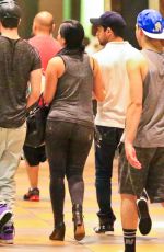 DEMI LOVATO and Wilmer Valderrama Out in Sherman Oaks 07/24/2015