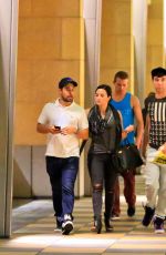 DEMI LOVATO and Wilmer Valderrama Out in Sherman Oaks 07/24/2015