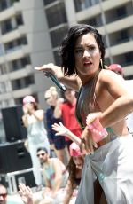 DEMI LOVATO at 102.7 Kiis FM Cool for the Summer Pool Party in Los Angeles