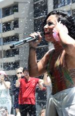 DEMI LOVATO at 102.7 Kiis FM Cool for the Summer Pool Party in Los Angeles