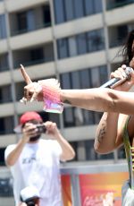 DEMI LOVATO at 102.7 Kiis FM Cool for the Summer Pool Party in Los Angeles