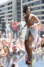 DEMI LOVATO at 102.7 Kiis FM Cool for the Summer Pool Party in Los Angeles