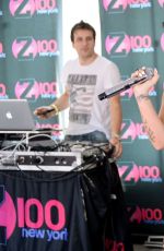 DEMI LOVATO at a Pool Party in Gansevoort in New York