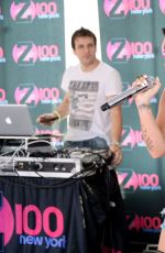 DEMI LOVATO at a Pool Party in Gansevoort in New York