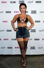 DEMI LOVATO at a Pool Party in Gansevoort in New York