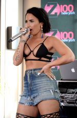 DEMI LOVATO at a Pool Party in Gansevoort in New York