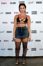 DEMI LOVATO at a Pool Party in Gansevoort in New York