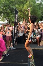 DEMI LOVATO at Cool for the Summer Lakeside Party in Lake Minnetonka