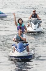 DEMI LOVATO at Cool for the Summer Lakeside Party in Lake Minnetonka