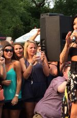 DEMI LOVATO at Cool for the Summer Lakeside Party in Lake Minnetonka