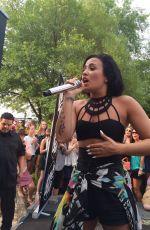 DEMI LOVATO at Cool for the Summer Lakeside Party in Lake Minnetonka