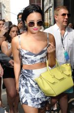 DEMI LOVATO Out and About in New York 07/01/2015
