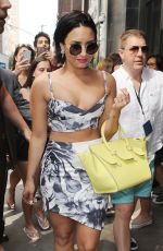 DEMI LOVATO Out and About in New York 07/01/2015