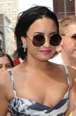 DEMI LOVATO Out and About in New York 07/01/2015