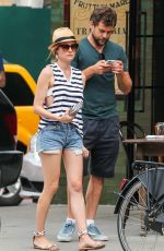 DIANE KRUGER and Joshua Jackson Out in New York 08/07/2015