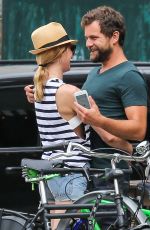 DIANE KRUGER and Joshua Jackson Out in New York 08/07/2015