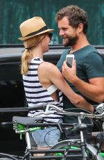 DIANE KRUGER and Joshua Jackson Out in New York 08/07/2015