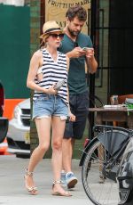 DIANE KRUGER and Joshua Jackson Out in New York 08/07/2015