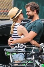 DIANE KRUGER and Joshua Jackson Out in New York 08/07/2015