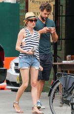 DIANE KRUGER and Joshua Jackson Out in New York 08/07/2015
