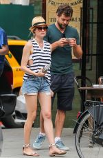 DIANE KRUGER and Joshua Jackson Out in New York 08/07/2015