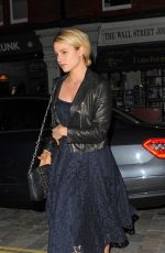DIANNA AGRON Arrives at Chiltern Firehouse in London 07/01/2015