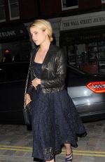 DIANNA AGRON Arrives at Chiltern Firehouse in London 07/01/2015