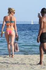 DOUTZEN KORES in Bikini at a Beach in Ibiza 07/21/2015