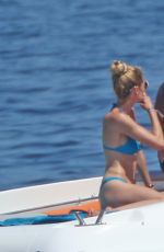 DOUTZEN KROES in Bikini at a Boat in Ibiza 07/22/2015