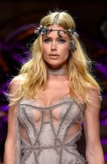 DOUTZEN KROEZ on the Runway of Atelier Versace Fashion Show in Paris