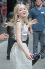 DOVE CAMERON at Good Morning America in New York 07/27/2015
