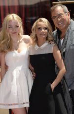 DOVE CAMERON at Kristin Chenoweth Star on the Hollywood Walk of Fame Ceremony