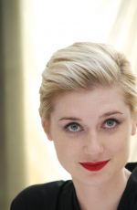 ELIZABETH DEBICKI at The Man from U.N.C.L.E. Press Conference in London
