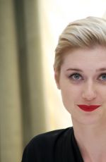 ELIZABETH DEBICKI at The Man from U.N.C.L.E. Press Conference in London