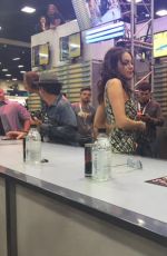 ELIZABETH GILLIES at S&D&R&R Cast Signing at Comic-con in San Diego