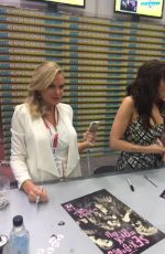 ELIZABETH GILLIES at S&D&R&R Cast Signing at Comic-con in San Diego