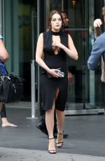 ELIZABETH GILLIES Leaves Her Hotel in New York 07/14/2015