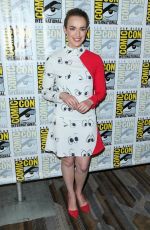 ELIZABETH HENSTRIDGE at Agents of S.H.I.E.L.D. Panel at Comic Con in San Diego