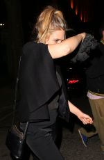 ELIZABETH OLSEN Leaves Wolsey Restaurant in London 07/23/2015